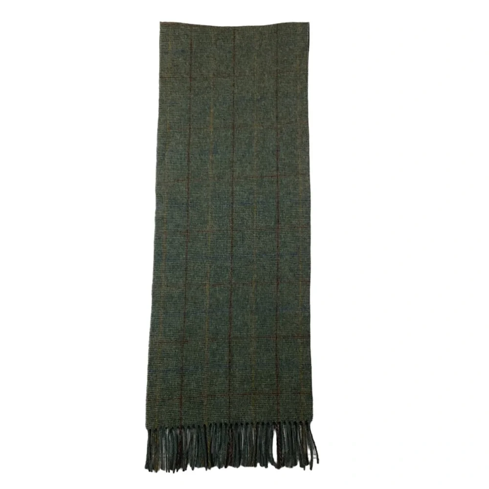 Mackintosh Scotland Wool Plaid Scarf Unisex